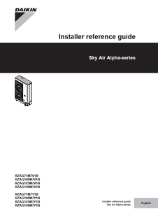 RZAG71-140MV1,RZAG71-140MY1_4PEN486046-1_2017_04_Installer reference guide_English download